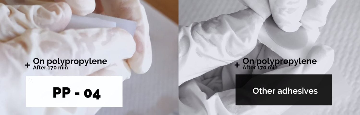 Come incollare le poliolefine e altri materiali plastici con bassa tensione superficiale?